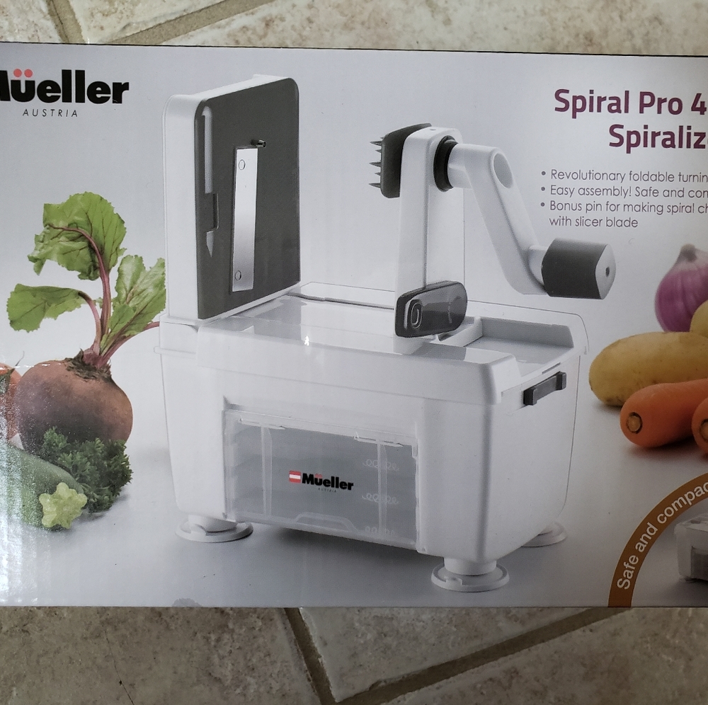 Mueller Spiral Pro 4 blade Spiralizer